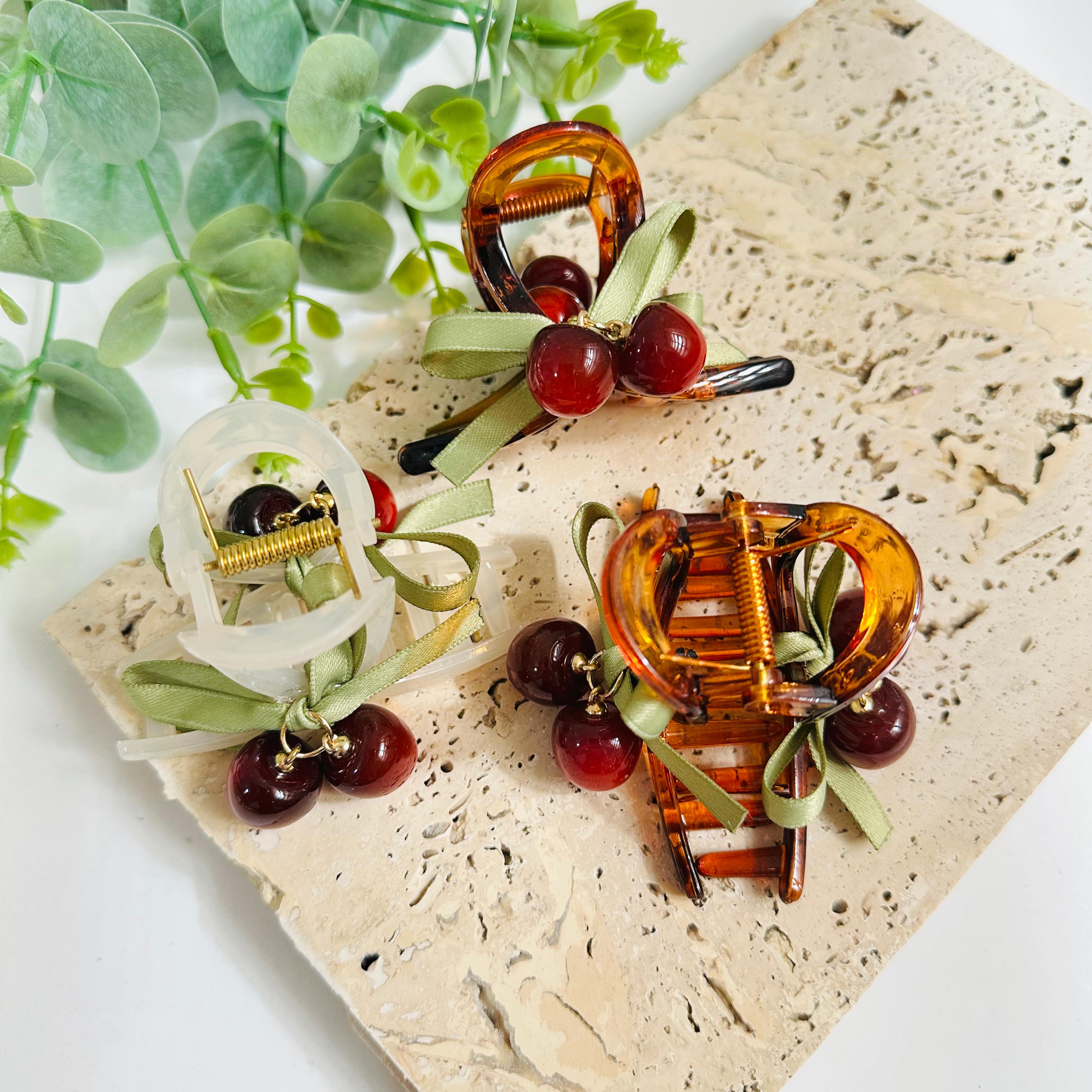 Kiraz Büyük Boy Mandal Toka